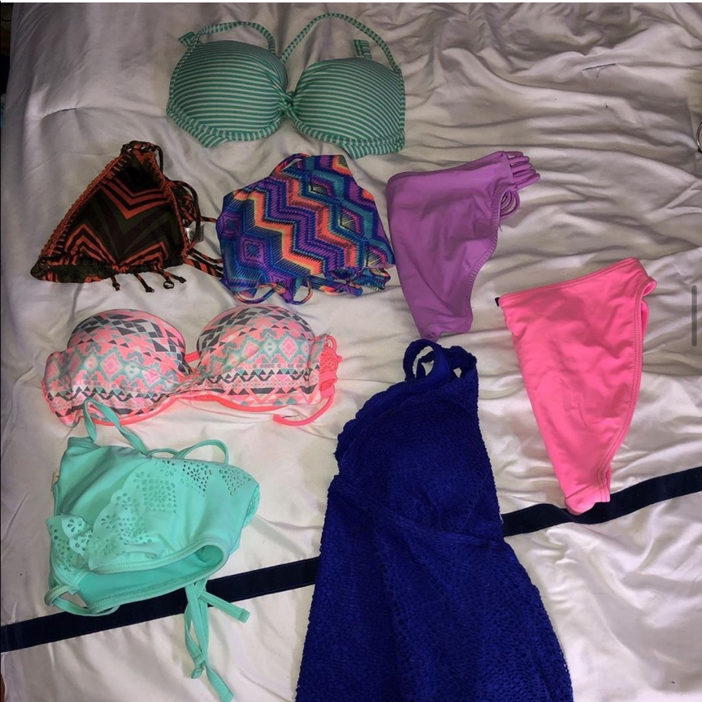 Various Swimsuit tops & bottoms
